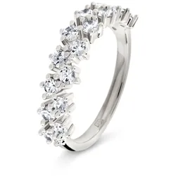 Tchibo - 925 Silber Ring »Double Row« - Damen - Gr. 19 - silber