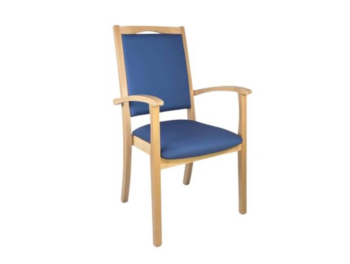 Erides Alexander Hochlehner Seniorenstuhl – Ergonomischer Armlehnenstuhl für Senioren und Pflege