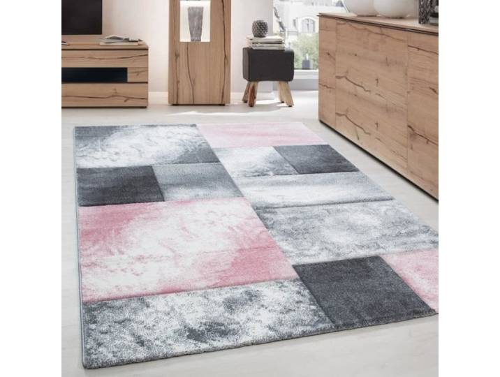 Tapis - Ayyildiz - Hawaii 1710 - 200x290 cm - Rose - Moderne - 3D Découpe Contour