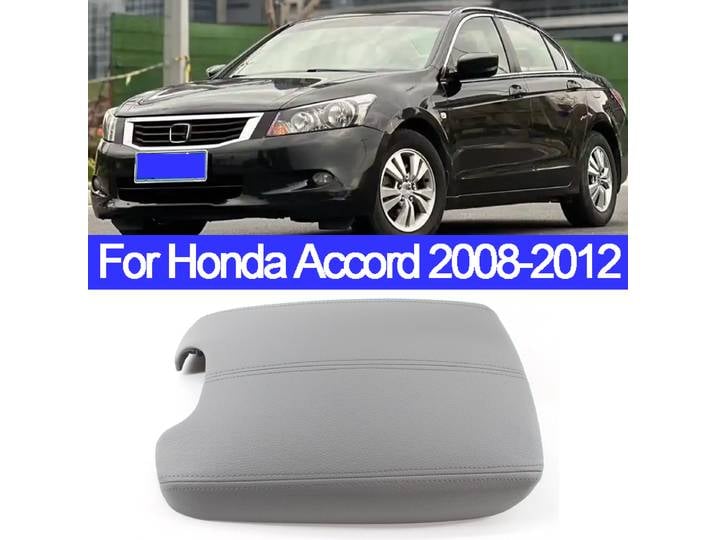 Accoudoir central en cuir noir/beige/gris pour Honda Accord 2008-2012, 1 pièce, accessoires de voiture