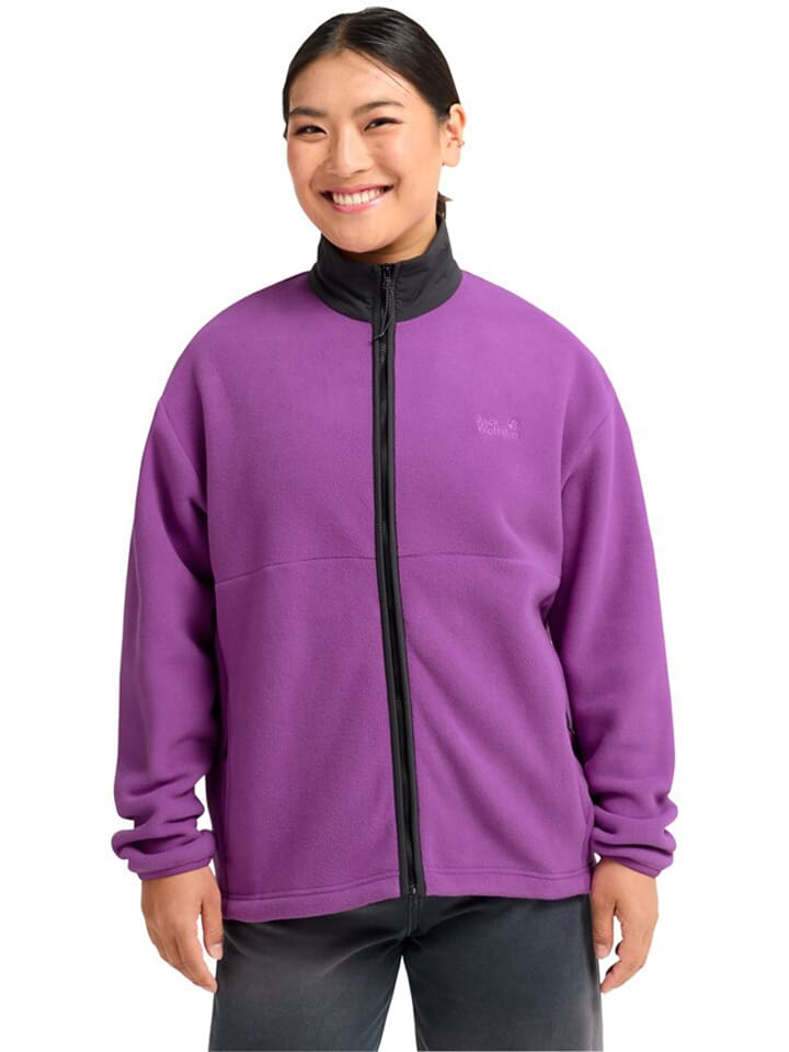 Jack Wolfskin Fleecejacke in Lila - S