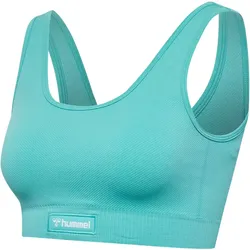 hummel hmlALIVE Seamless Sport-BH Damen 7469 - pool blue M