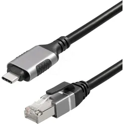 TME C541-3 - Netzwerkadapter, Kabel, USB Typ C, Gigabit Ethernet, 3 m