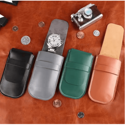 Luxury Watch Storage Gift Bag For Jewelry & Watch Protection green
