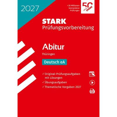 STARK Deutsch - Abitur 2027 Thüringen - Prüfungsvorbereitung, Set von , Stark Verlag GmbH, 978-3-8490-6792-2