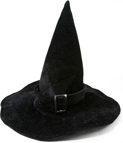 Kinder-Hexenhut, schwarz