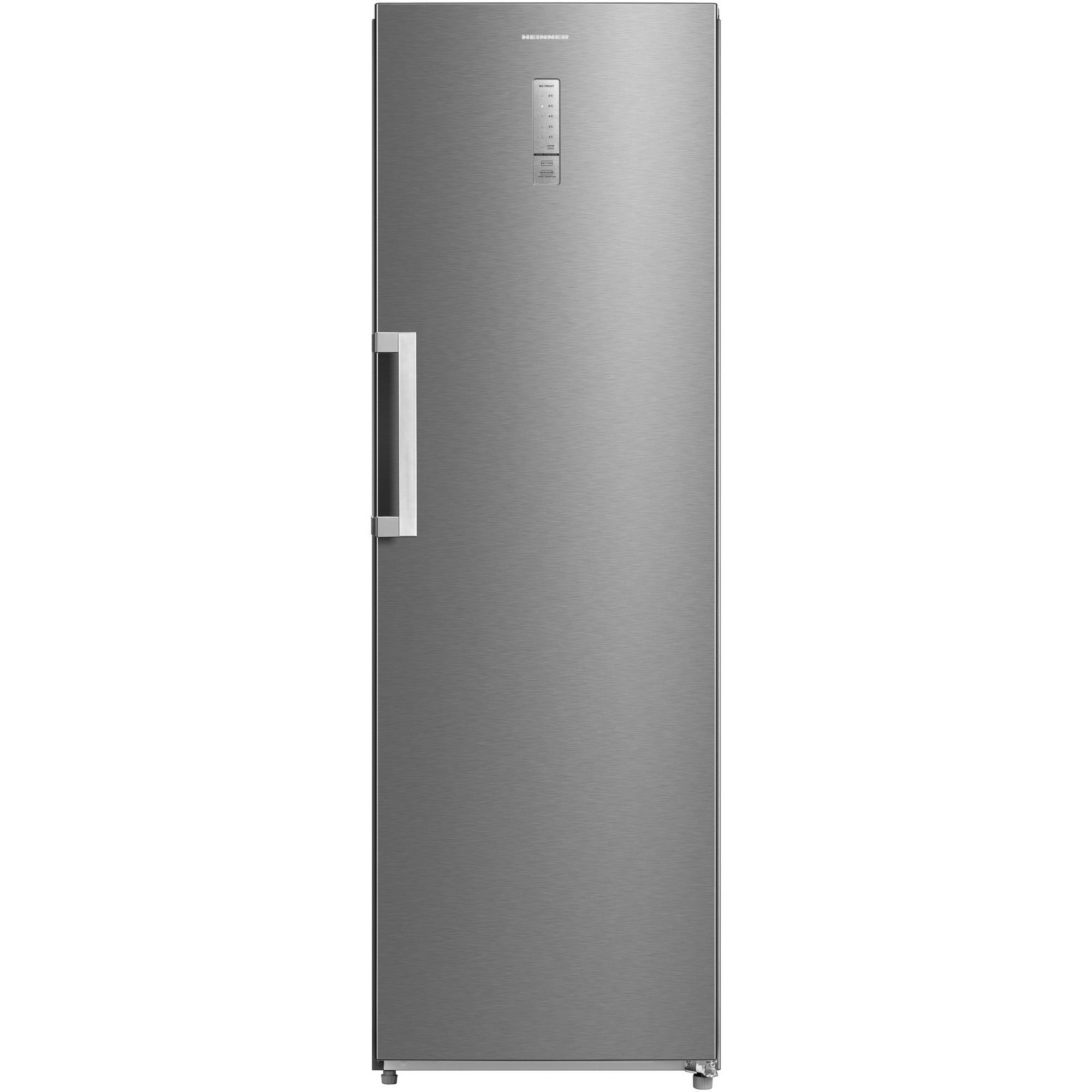 Heinner HF-M362NFXE++ Kühlschrank 362 L, No-Frost, LED-Display, Superkühlfunktion, Edelstahl
