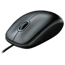 Logitech B100 Kabelgebundene Maus Schwarz Bulk