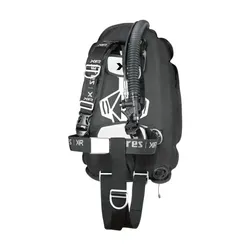 Mares XR-REC Trim Single Backmount Set - Weiß