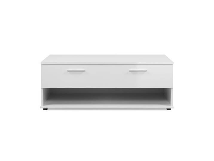Table basse TOLEDO blanc brillant