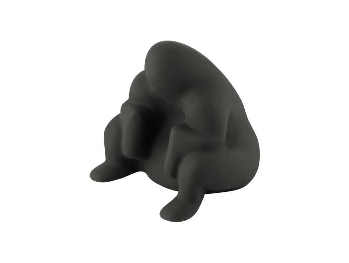 Alessi - Dédé Türstopper, schwarz