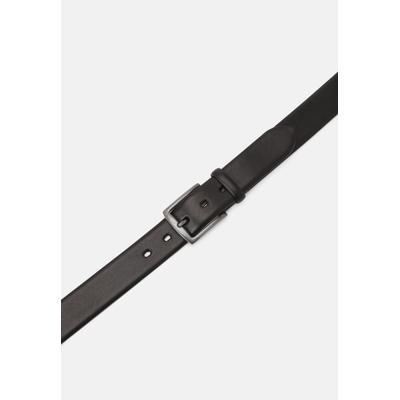 Ledergürtel LLOYD MEN’S BELTS "Lloyd Belts Herrengürtel 1128", Herren, Gr. 110, schwarz, Leder, Gürtel Ledergürtel