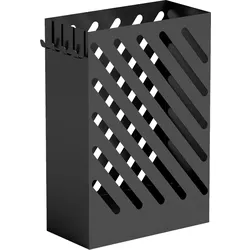 SCHIRMHALTER Stahl Schwarz
