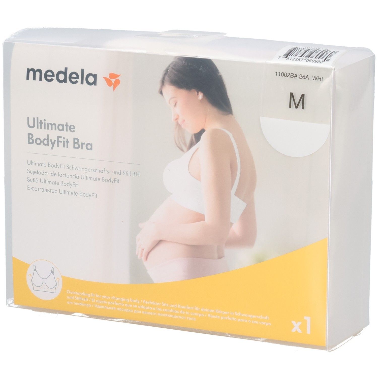 Medela Ultimate BodyFit BH Gr.M weiß 1 St Sonstige