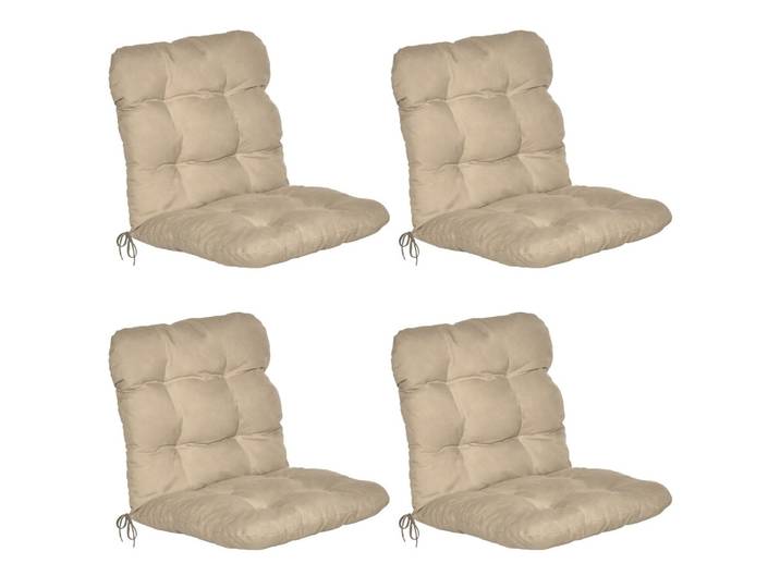 HOCHLEHNERAUFLAGE Flair HL 120/50/8cm Natur (8tlg)