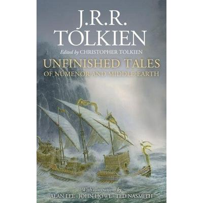 Unfinished Tales Illustrated Edition, Gebundene Ausgabe von J. R. R. Tolkien,Alan Lee, HarperCollins, 978-0-358-44892-1