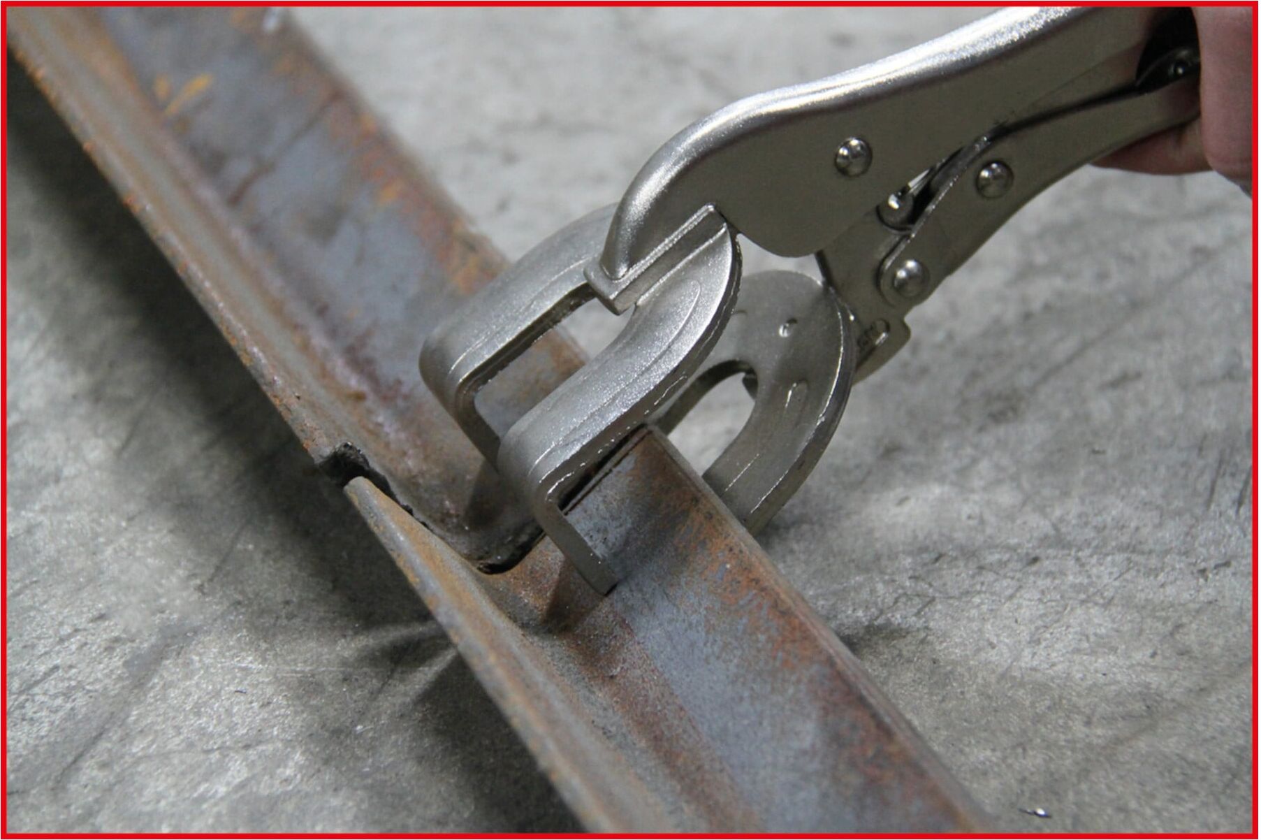 KS Tools Schweiß-Gripzange mit Easy-Release, 45mm, L=220mm (115.2078)