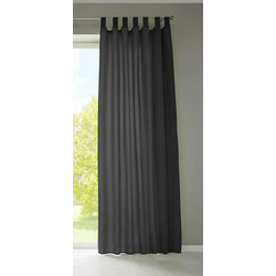 VORHANG POTSDAM HxB 225x140 cm Schwarz