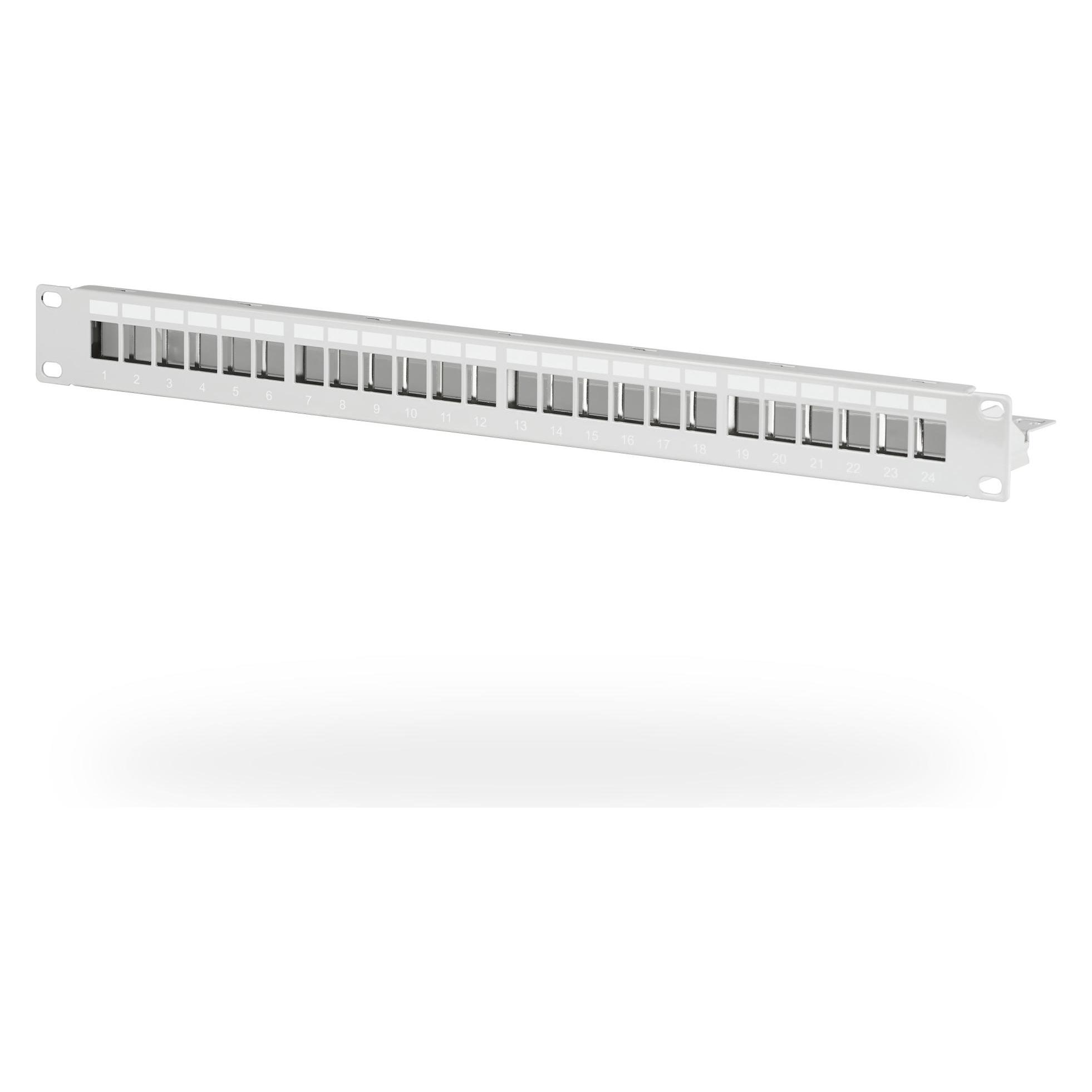 M-Cab DISTRI. PANEL 19IN 1U 24P GREY (EC020100001)
