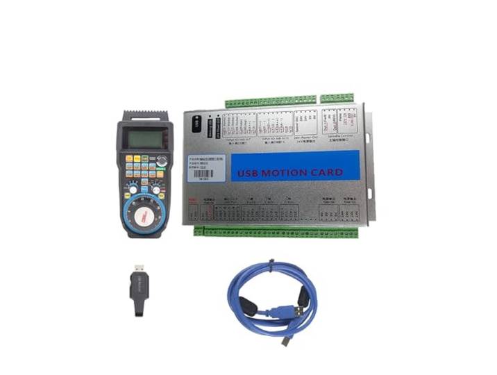 SXYKXYDL CNC-Controller 3/4-Achsen-Kit 3/4-Achsen-USB-Bewegungscontroller + XHC 4-Achsen-Funk-MPG-Anhängerhandrad WHB04B-4 (3-Achsen-Kit)