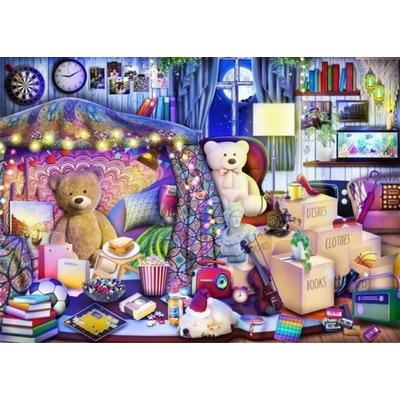 Brain Tree - Teddy's Room 1000 Pieces Jigsaw Puzzle for Adults