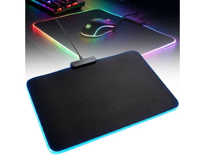 Beleuchtetes Gaming-Mousepad, 25 x 35 cm