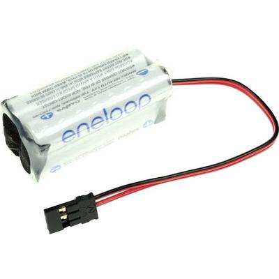 Panasonic eneloop Würfel F2x2 Akkupack 4x Micro (AAA) Kabel, Stecker NiMH 4.8V 750 mAh