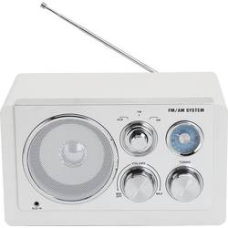 Denver TR-63W Tischradio AM, FM AUX Weiß 111101000710