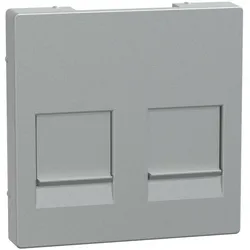 Merten Zentralplatte 2f.alu MEG4562-0460