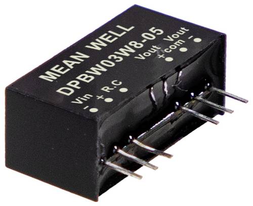 MEAN WELL DPBW03W8-05 DC/DC-Wandler 0.300A 3W Inhalt 1St.