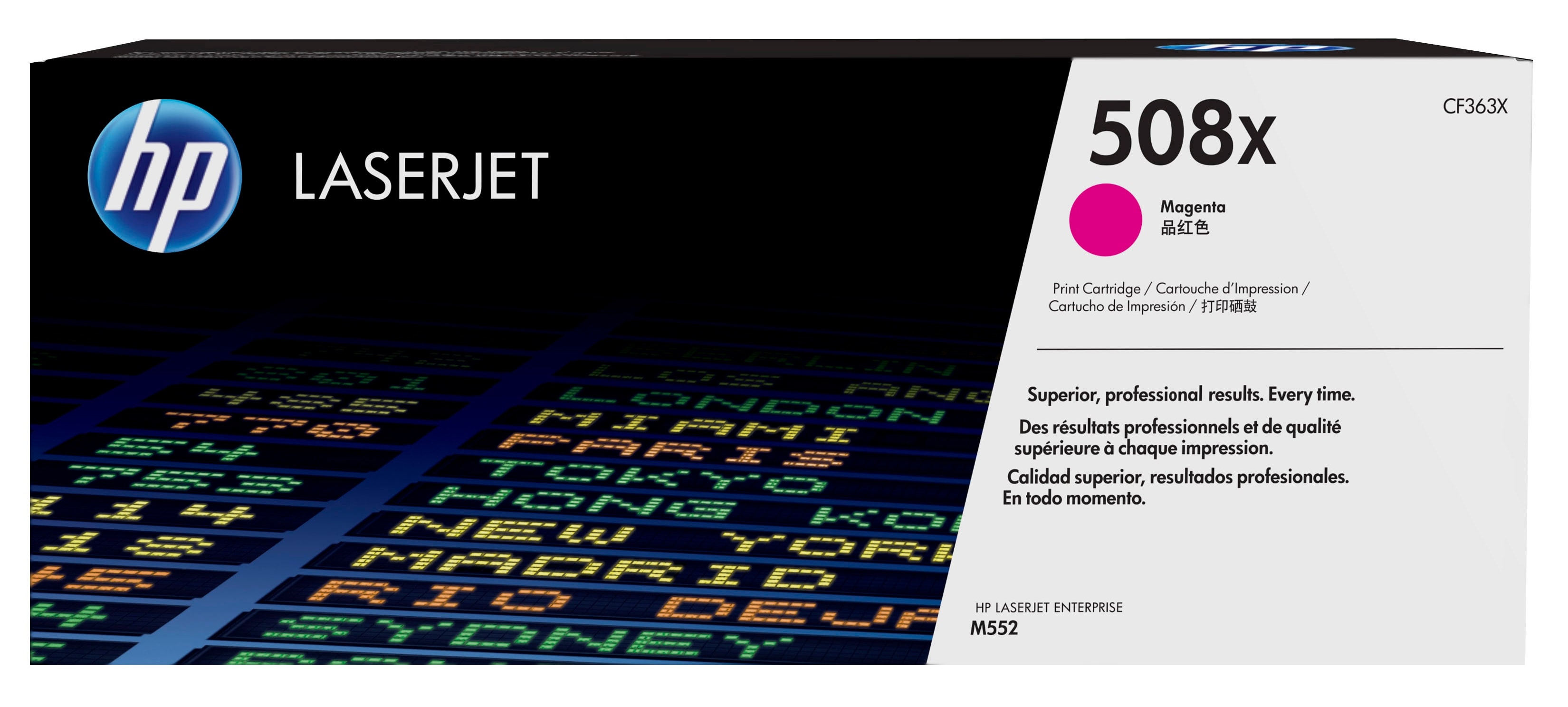 HP CF363X / 508X Original Toner Magenta für ca. 9.500 Seiten