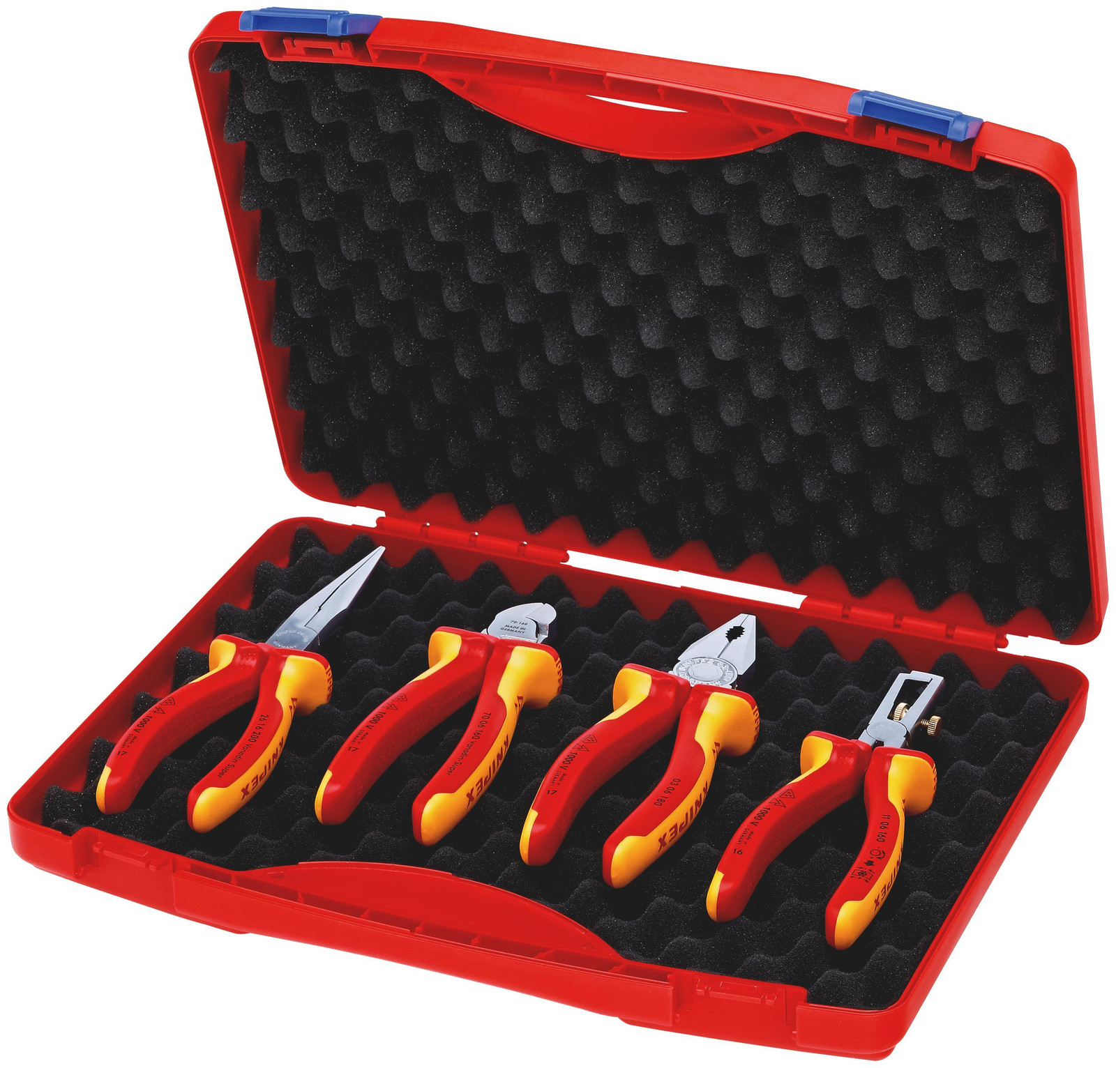 Knipex 4-delige VDE tangenset 00 20 15