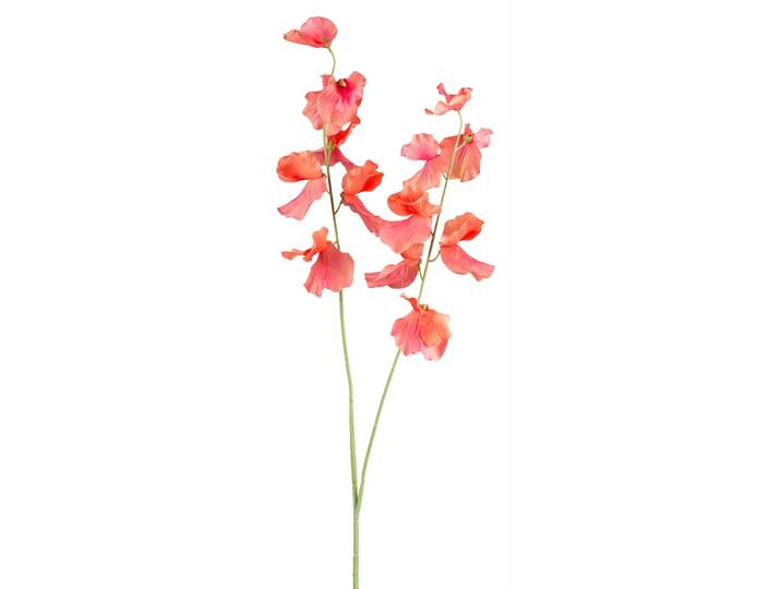 Kunstblume Wicke - Farbe: lachs - Material: Kunststoff - 173