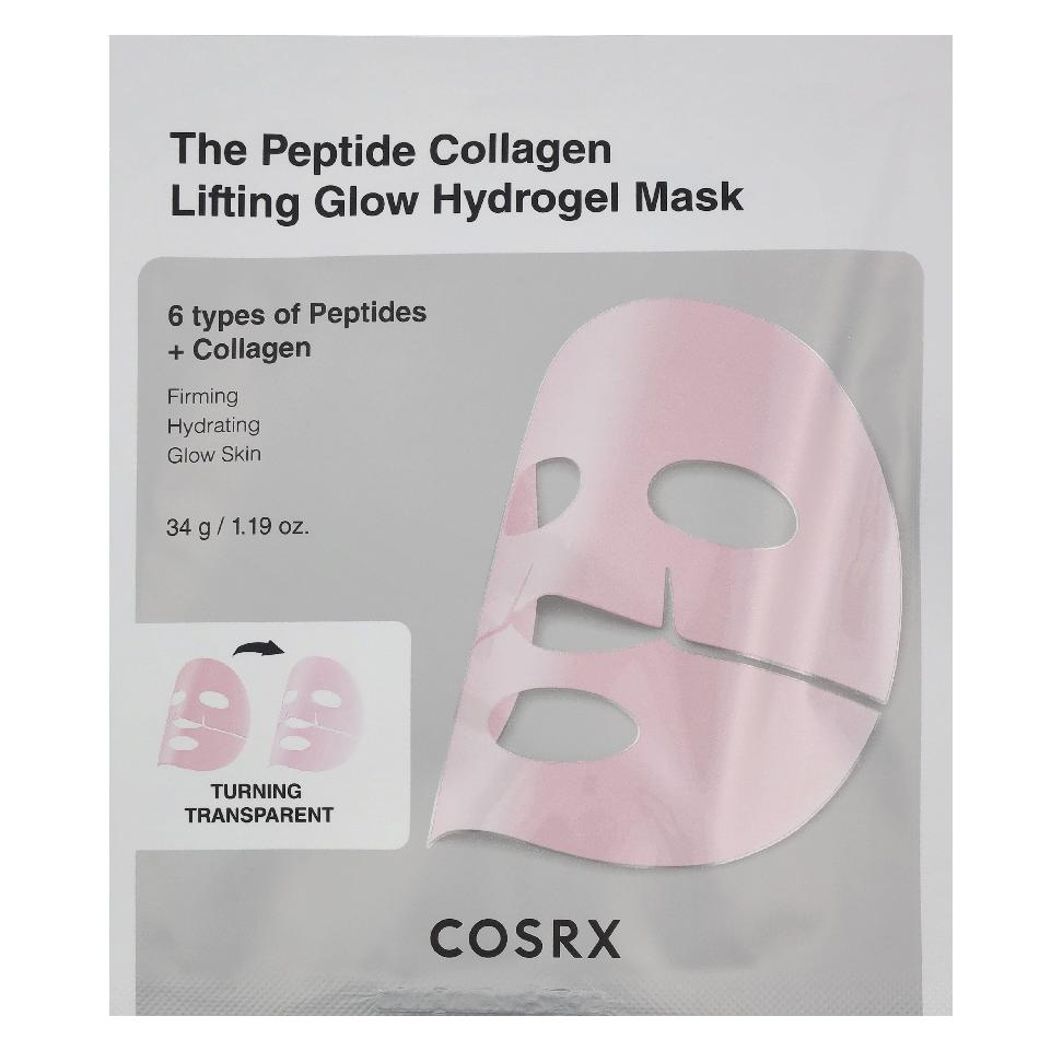 Cosrx Peptide Collagen Glow Hydrogel Mask (102 ml) (8809598457232)