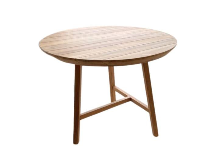 Hydile Table en bois de teck JADE 4 pers Marron