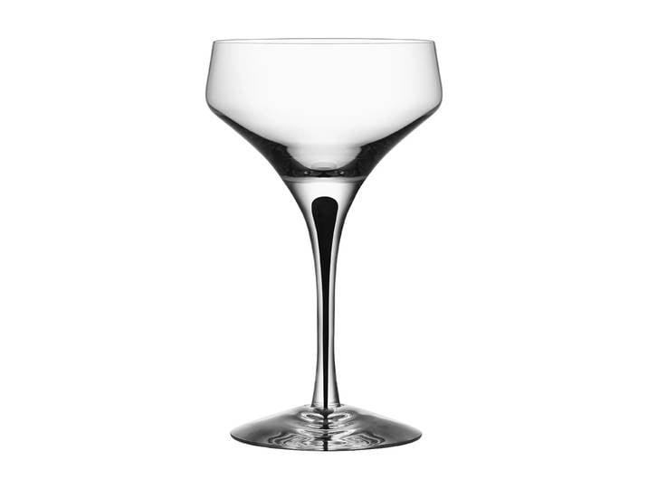 Orrefors Coupe à champagne Metropol 24 cl Noir