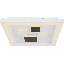 Globo, Deckenleuchte, Deckenleuchte Nolo weiss 1xLED (2000 lm)