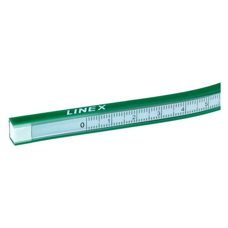 Linex Flexibler Kurvenlineal (50 cm, Kunststoff) (100412087)