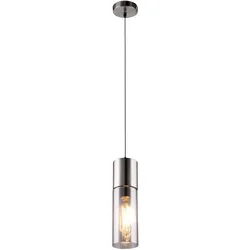 Design Pendel Decken Lampe Wohn Zimmer Beleuchtung Glas Hänge Leuchte rauch