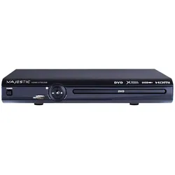 Majestic Neuer HDMI-579 DVD-Player (DVD Player), Blu-ray Player + DVD Player, Schwarz