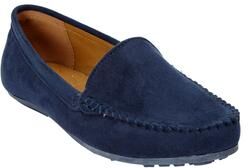 Women's The Milena Slip On Flat by Comfortview in Navy (Size 8 M)