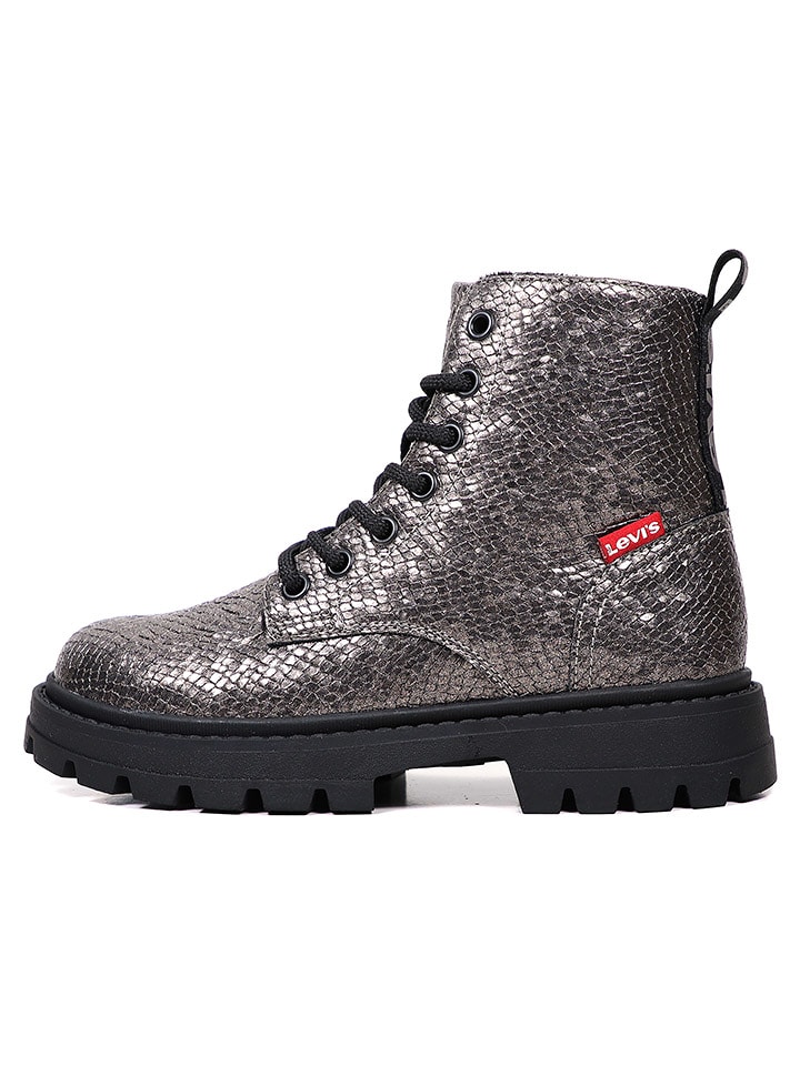Levi's Boots "Pasadena Refresh" in Anthrazit/ Silber - 39