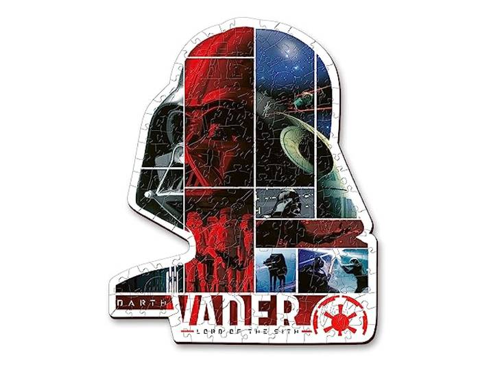 Trefl – Houten contourpuzzels: Star Wars, Darth Vader – 160 stukjes