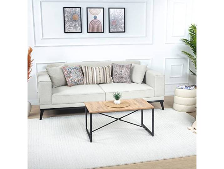 Livabliss Zadar Wohnzimmer modern – Abstrakt Design in Marmor Optik für Wohnzimmer 200x275 cm, Esszimmer, Schlafzimmer - Marmor e groß, weicher Kurzflor in Creme