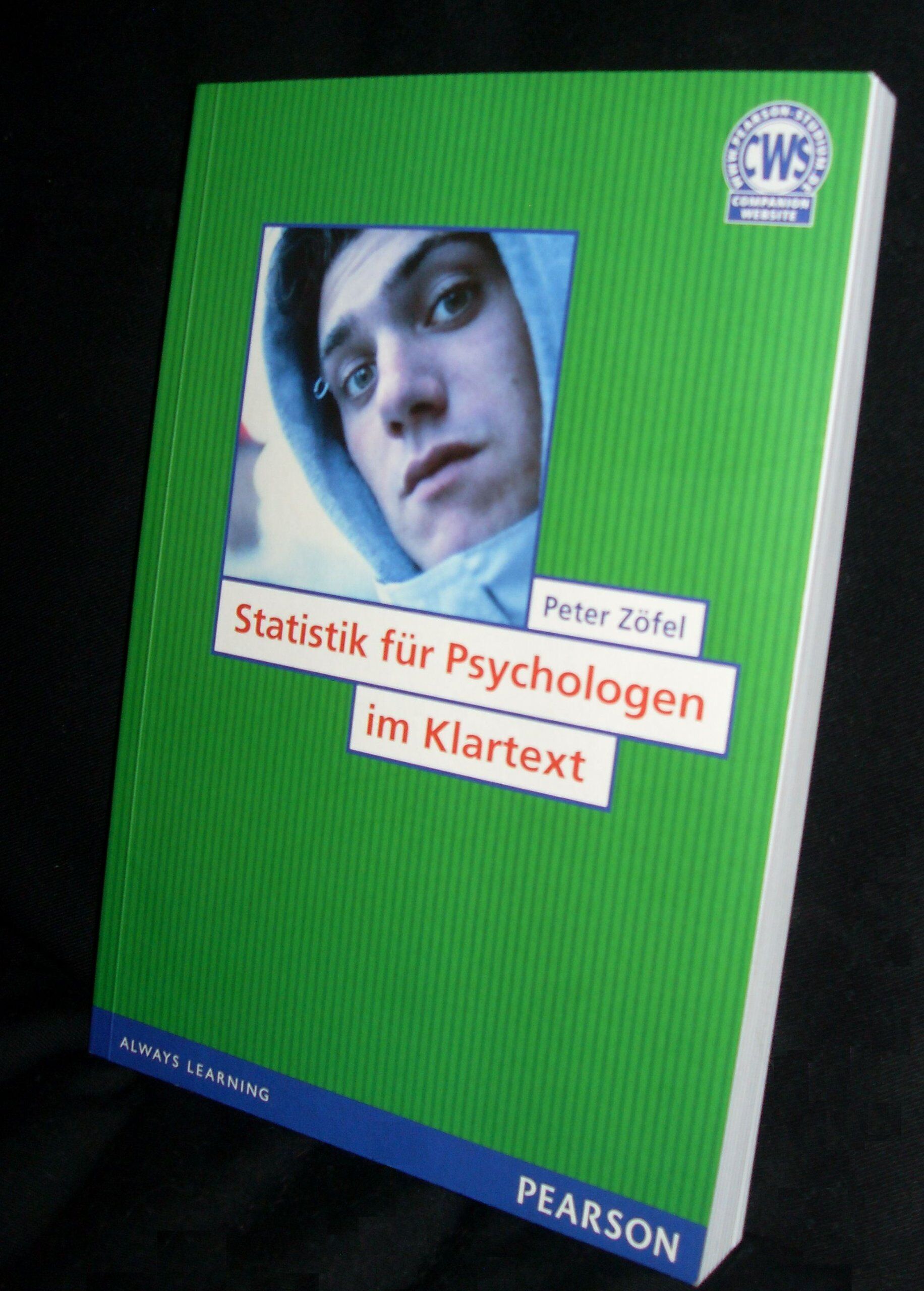 Peter Zöfel - Statistik für Psychologen im Klartext - Preis vom 10.10.2026 11:48:34 h