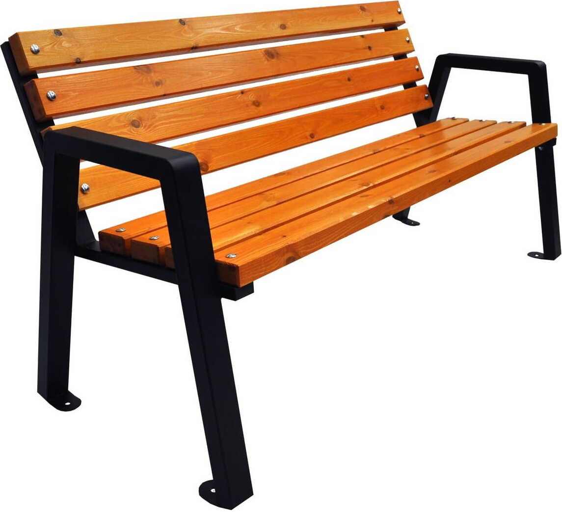 Holzbank Parkbank Gartenbank Sitzbank Gartenmöbel; kiefer, 100cm