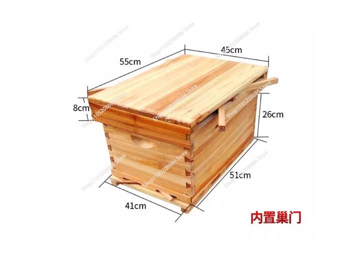 Adapté aux outils d'apiculture et aux ruches, ruche à dix cadres