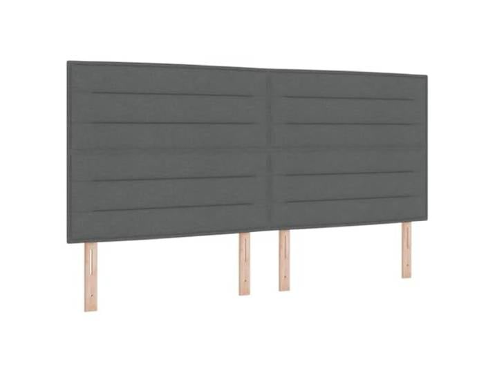 HGLADYU Höhenverstellbares Kopfteil 200 cm, Kopfteil dunkelgrau 200 cm Stoff, aus Holzwerkstoff Kiefernholz cm