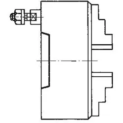 Röhm Planspiralfutter Duro-M 160/4 Bajonett (ISO 702-3/DIN 55027) KK 4 Bohr- und Drehbacken - 185539