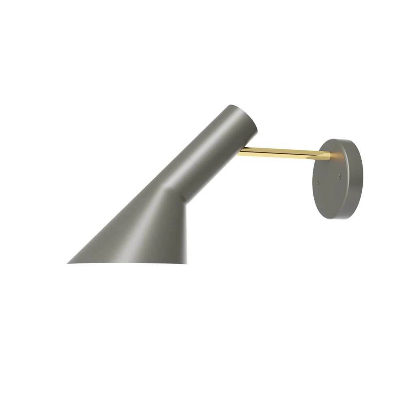 Louis Poulsen AJ Wandlamp HW Brass/Warm Grey - Verstelbare Metalen Wandlamp